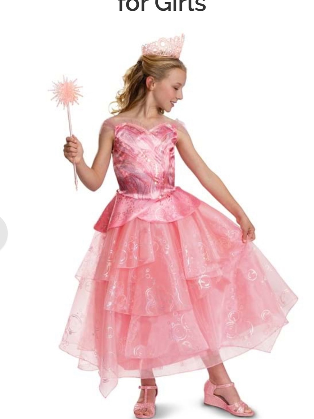 Kids Universal Studios Wicked™ Glinda the Good Witch Costume L 12/14